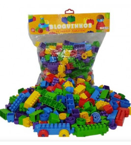 Blocos para montar 280 peças em plástico Matrix