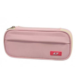 Estojo escolar mini box soft rosa Acp