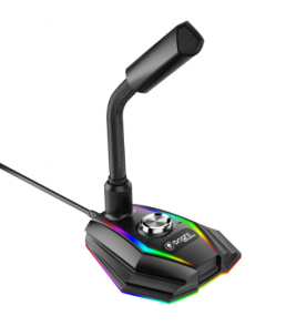 Microfone gamer com fio rgb usb Bright