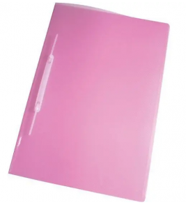 Pasta oficio fina com grampo rosa 606pp-rs Dac