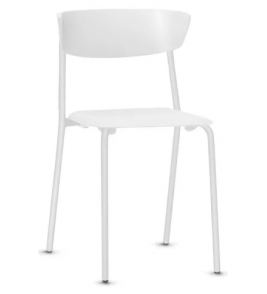 Cadeira fixa bit branco cor 25 ebc Frisokar