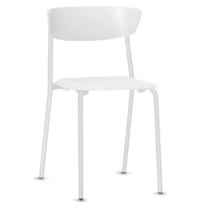 Cadeira fixa bit branco cor 25 ebc Frisokar
