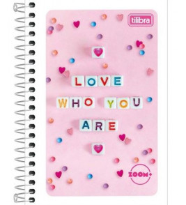 Caderneta espiral capa fina 1/8 48 folhas zoom+ Tilibra