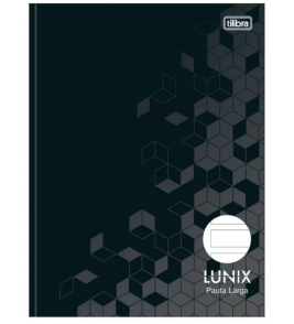 Caligrafia pauta larga capa dura lunix 80 folhas Tilibra