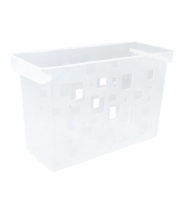 Caixa arquivo 0329h cristal para pasta suspensa Dello