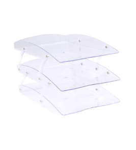 Caixa para correspondência tripla 2403 cristal Menno