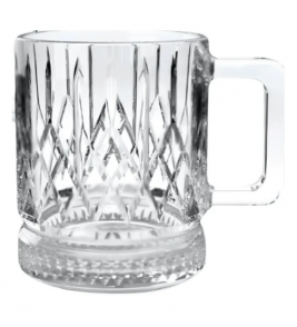 Caneca de vidro Elusia 250ml sortido Em Casa Tem