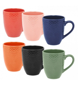 Caneca de cerâmica Ipanema 295ml cores Lyor