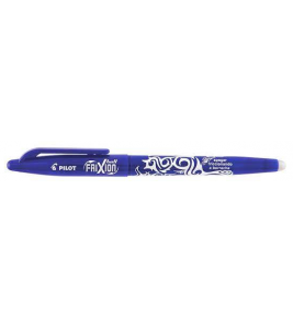 Caneta retrátil frixion 0.7mm azul apagável Pilot