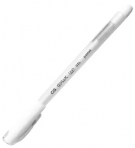 Caneta gel gelyx 0.8nn branca Cis 