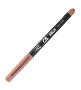Caneta multiuso brush bege ponta pincel aquarelável Cis
