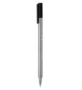 Caneta hidrográfica triplus fineliner preto 0.3mm Staedtler