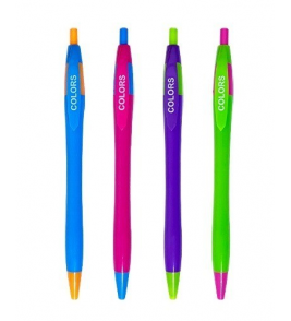 Caneta esferográfica colors 0.7mm cores Lyke
