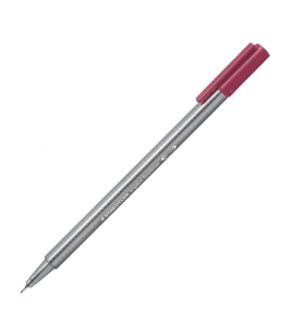 Caneta hidrográfica triplus fineliner rosa escuro 0.3mm Staedtler