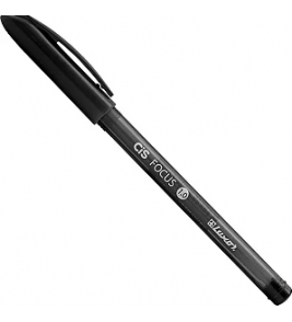Caneta esferográfica focus preta 1.0mm Cis