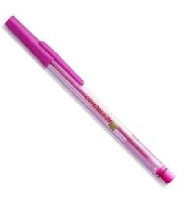 Caneta esferográfica 07 pink 0.8mm Brasil Compactor