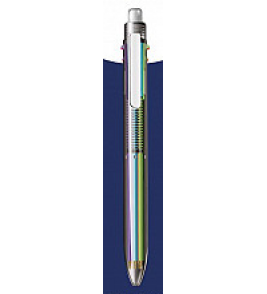 Caneta gel retrátil 6 cores 0.7mm Lyke