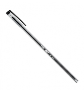 Caneta esferográfica tik 0.7mm preta Cis 