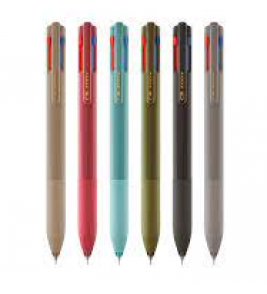 Caneta retrátil 4 cores zoox s4 0.7mm Cis
