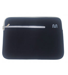 Case para notebook 15.6 preta e cinza neoprene Multilaser/Multi