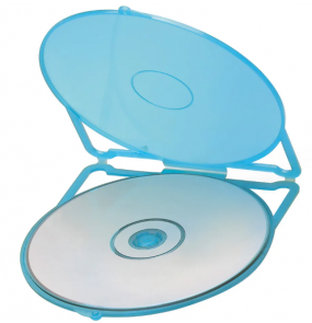 Capa plástica para mídia azul Maxcril / Waleu