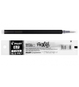 Carga para caneta frixion escreve e apaga 0.7mm preta