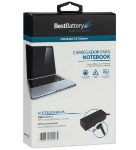 Fonte para notebook asus 19v 3.42a 65w Bestbattery