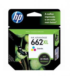 Cartucho cz106 662xl 8ml colorido 2515/2516 (662xl) HP