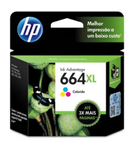 Cartucho f6v30ab colorido para HP 1115/4536 (664xl) HP