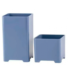Porta caneta clips kit com 2 azul pastel Maxcril/Waleu