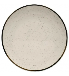 Prato raso porcelanato brisa 26cm Biona