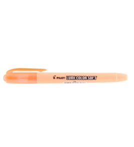 Marcador de texto lumi color soft la pastel Pilot