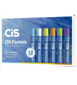 Giz oil pastels oleoso 12 cores Cis