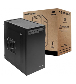 Gabinete atx com fonte 200w mt-27bk C3tech