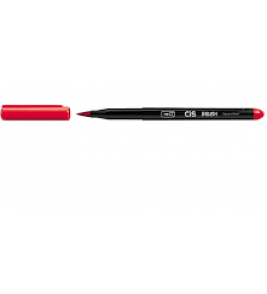 Caneta multifuncional brush cereja para pincel aquarelavel Cis