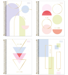 Caderno espiral capa dura 1 matéria 80 folhas midtown colegial Tilibra