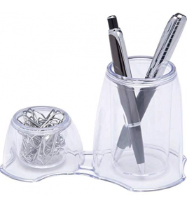 Porta caneta clips 3021h cristal Dello