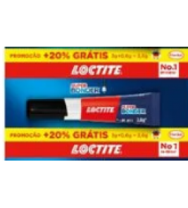 Cola instantânea super bonder 3,6gr Loctite