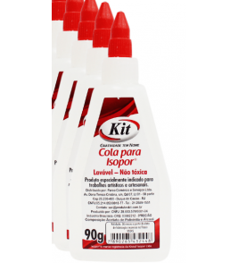 Cola para isopor 90gr KIT