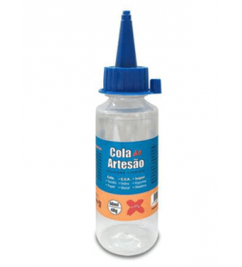 Cola silicone líquida 60ml para artesanato Make+