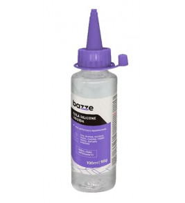 Cola silicone liquido 90g para artesanato uso artistico Bazze