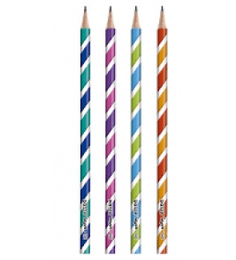 Lápis de escrever hb wave cores Bazze