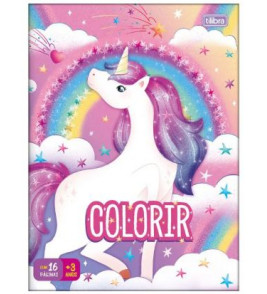 Livro para colorir blink 8 folhas Tilibra