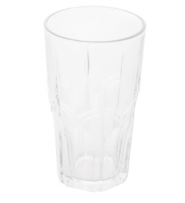 Conjunto 03 copos vidro ester 295ml transparente Lyor