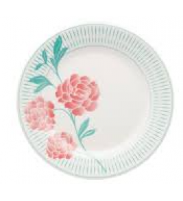 Prato sobremesa porcelana bloom 18cm Biona