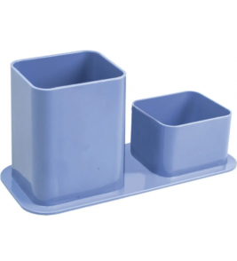 Porta caneta clips 3030 b azul claro Dello