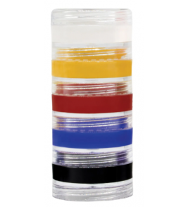 Tinta facial pasta com 5 cores Colormake