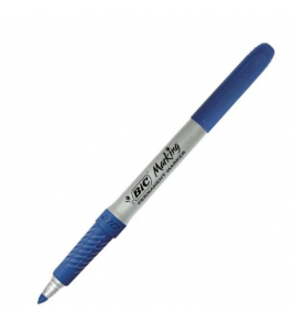 Marcador multiuso permanente azul marking p m Bic
