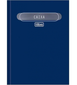 Livro caixa pequeno 12034 100 folhas Tilibra