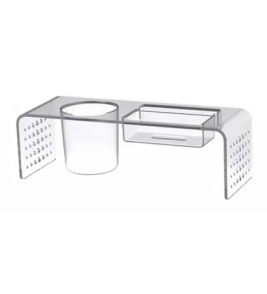 Porta caneta clips lembrete celular cristal multiuso prime Maxcril/Waleu
